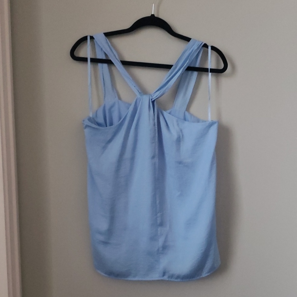 Light blue strappy top